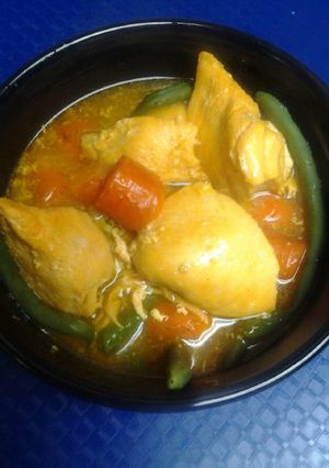 A picture of Soup for a sick blah day.