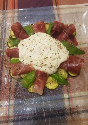 Una foto de Ensalada templada