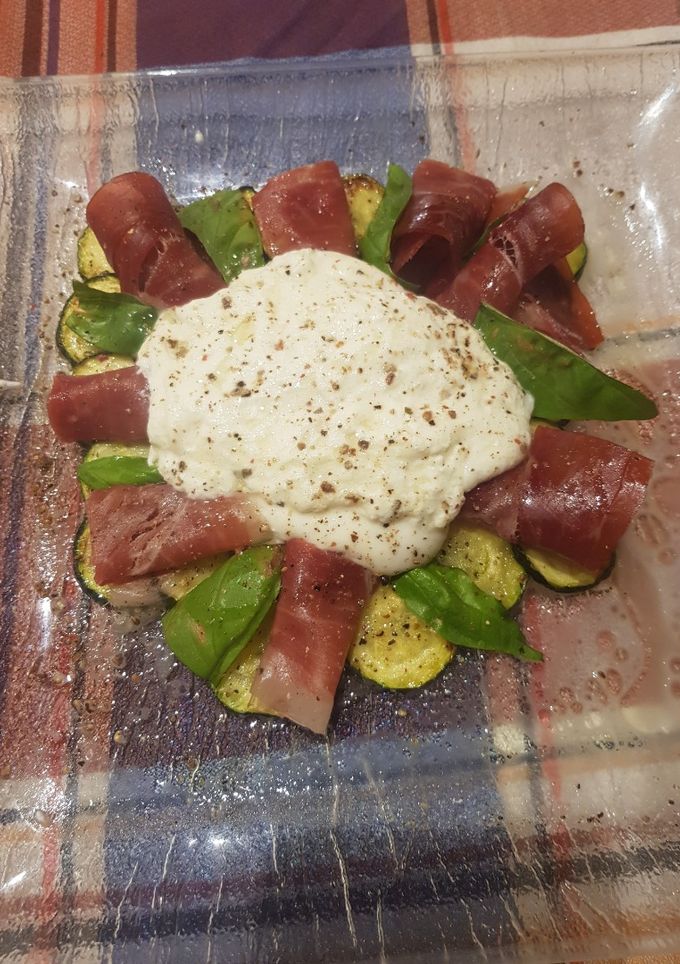 Una foto de Ensalada templada