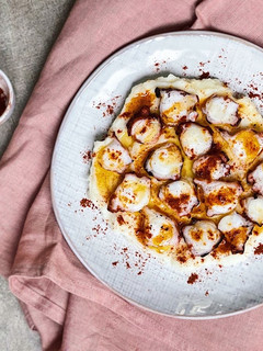 Una foto de Pulpo a la gallega en olla rápida fácil