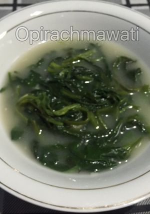 Foto resep Bobor kangkung praktis