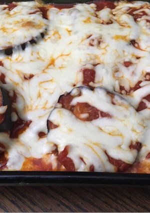 A picture of Eggplant lasagna.