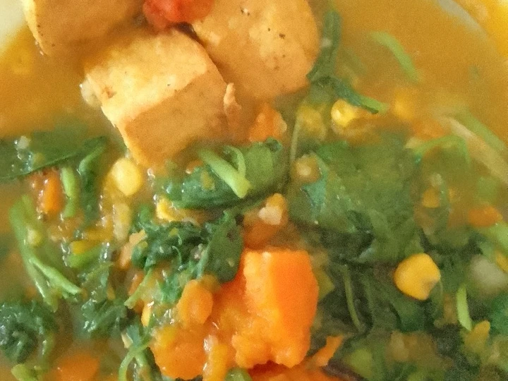 Langkah Gampang Membikin Resep Bubur Manado/Tinutuan yang Bisa Manjain Lidah Anti Ribet, Lezat Sekali