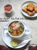 Sop Ayam Ala Pak Min Klaten (Bumbu Rajang)