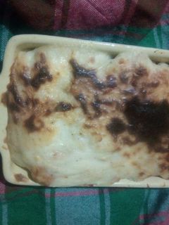 Une photo de Gratin macaroni coude