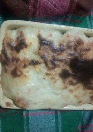 Une photo de Gratin macaroni coude