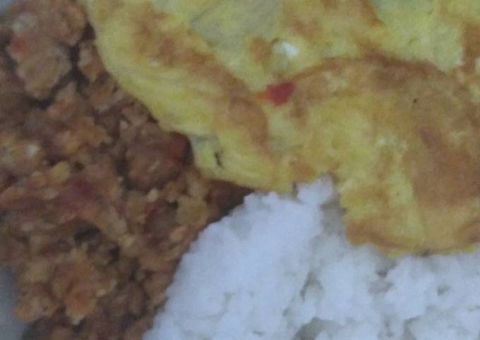 Bagaimana Membuat Sambel Tempe dan Telur Dadar Anti Gagal