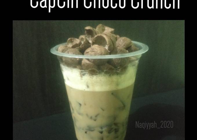 Bagaimana Membuat 153. Cappucino cincau choco crunch Anti Gagal
