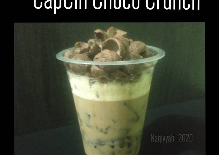 Bagaimana Menyiapkan 153. Cappucino cincau choco crunch Anti Gagal