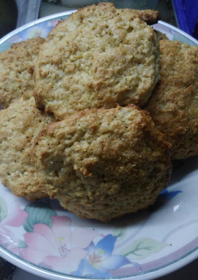 Una foto de Galletas de manzana y avena 🍏🍎