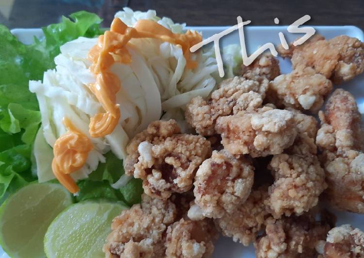 Resep @MANTAP Ayam Goreng Jepang (Chicken Karaage) masakan rumahan simple