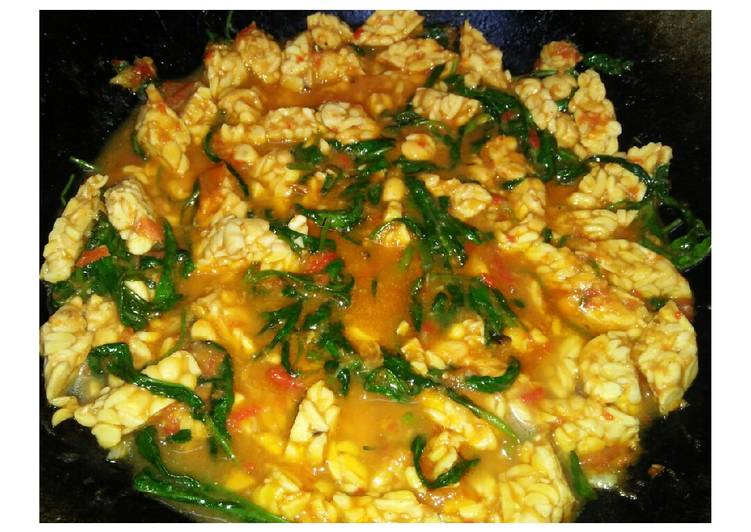 Resep Tumis Kangkung &amp; Tempe (Bumbu Jawa), Bisa Manjain Lidah