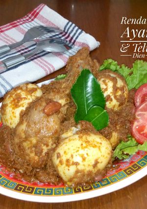 Foto resep Rendang Ayam & Telur