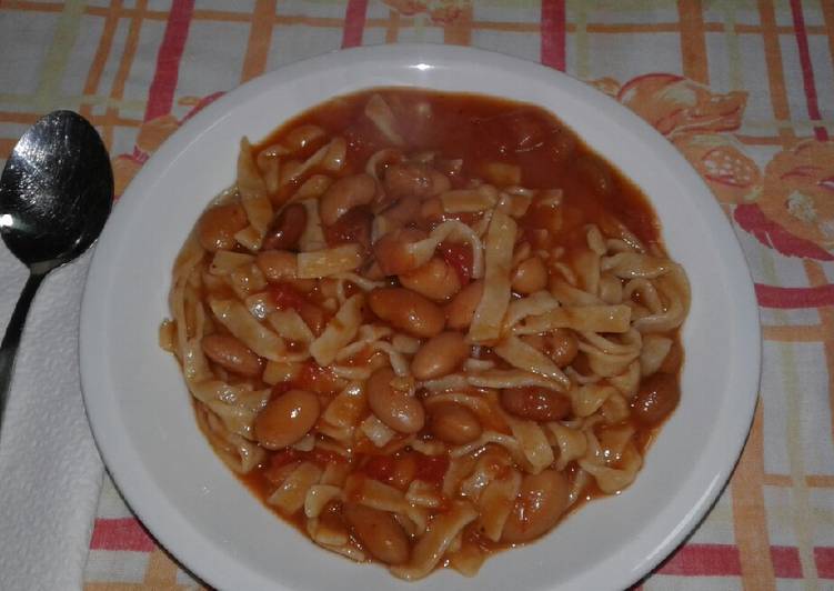 Sagne e fagioli