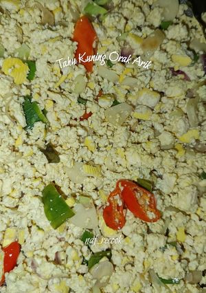Foto resep Tahu kuning orak arik