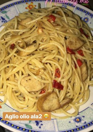 Foto resep Aglio olio ala2