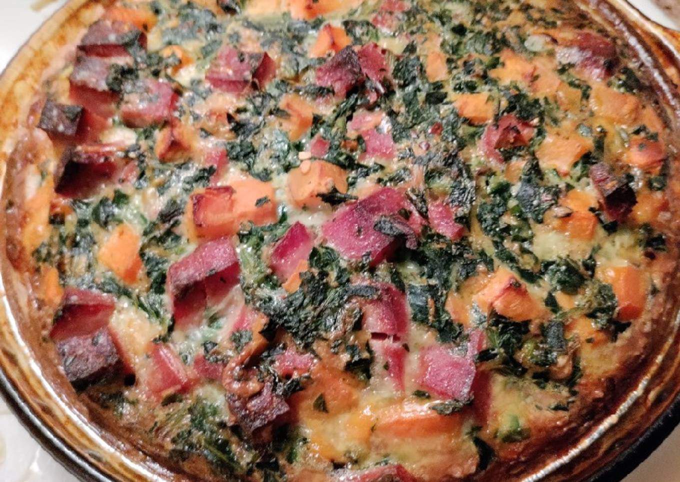 Healthy quiche