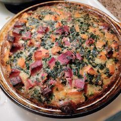 Healthy quiche A picture of Healthy quiche.