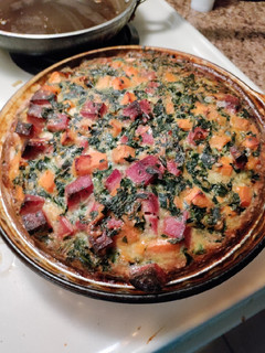 A picture of Healthy quiche.
