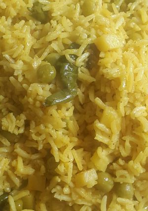 عکسی از دستور پلو مکزیکی شبنم پز😍