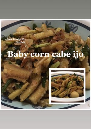 Foto resep Baby corn cabai ijo