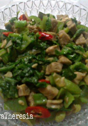 Foto resep Tumis Pedas Sawi Pahit