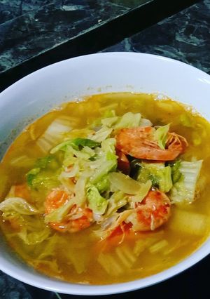 Foto resep Sayur sawi udang