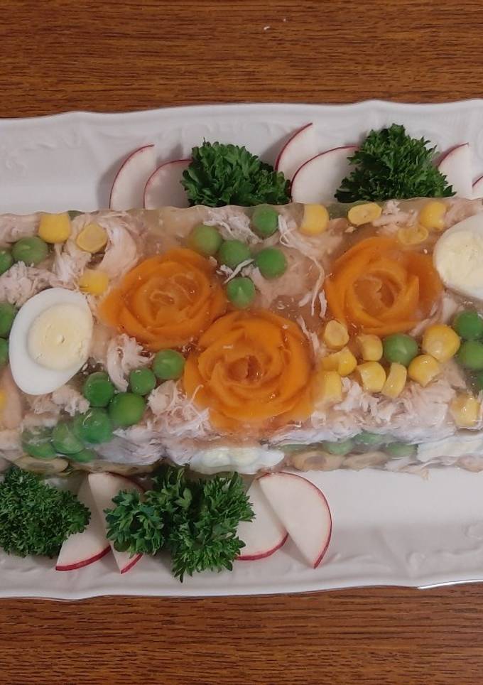 Заливне з курятини