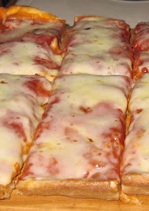 Una foto de Pizzas!!!! Deliiii