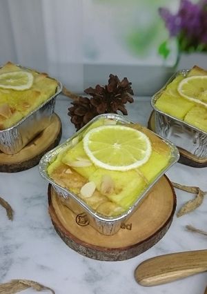 Foto resep 200. Roti Puding Lemon
