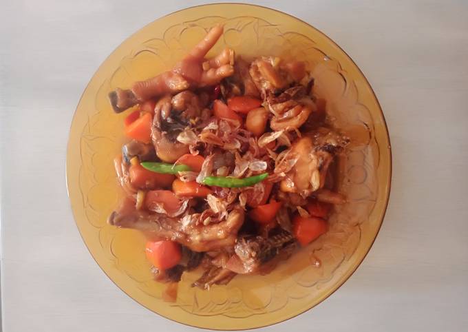 Resep Ayam Kecap Wortel Oleh Halimah Kelvin Cookpad