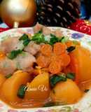 Cá thác lác nấu khoai tây cà rốt