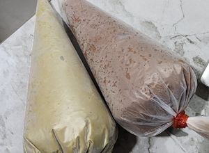 Foto resep Vla Untuk Kue Sus (Varian coklat dan matcha)