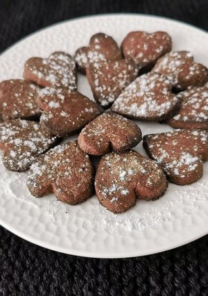 Une photo de Sablés au chocolat
