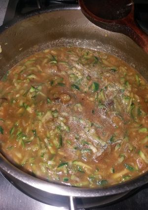 Foto di Pasta zucchine e peperoni