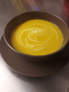 Una foto de Crema de calabaza