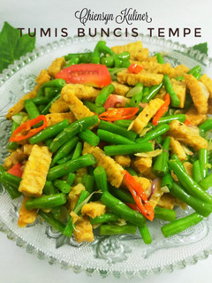 Foto resep Tumis buncis tempe