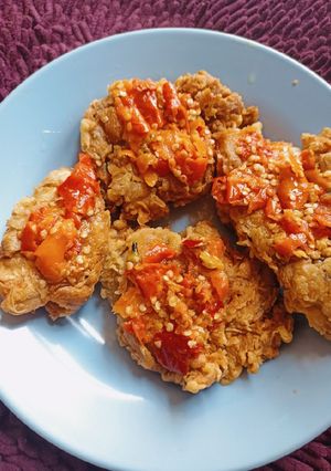 Foto resep 73.ayam geprek