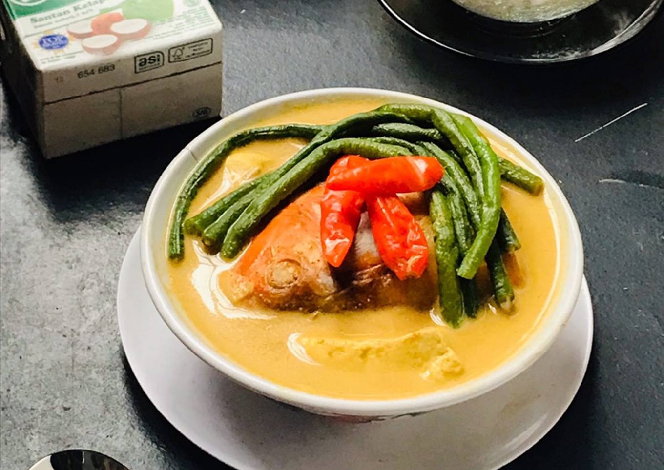 Gulai Pangek Masin ikan Mas