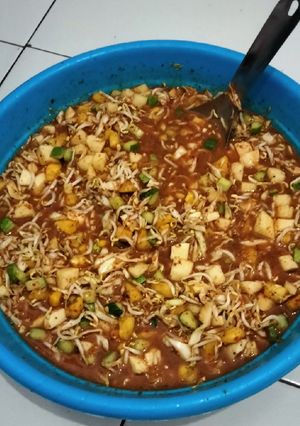 Foto resep Rujak cuka /asinan