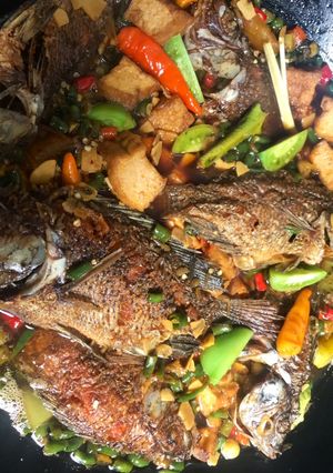 Foto resep Ikan Mujahir Cabe Hijau