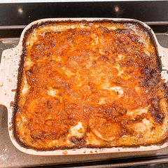 A picture of My Godmother’s Potato Bake.