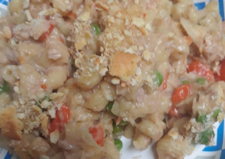 Steps to Prepare Ultimate Tuna Casserole Batch 7