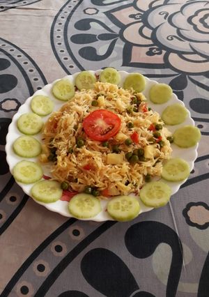 A picture of Veg pulao.