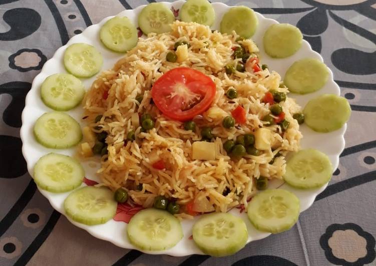 How to Prepare Perfect Veg pulao