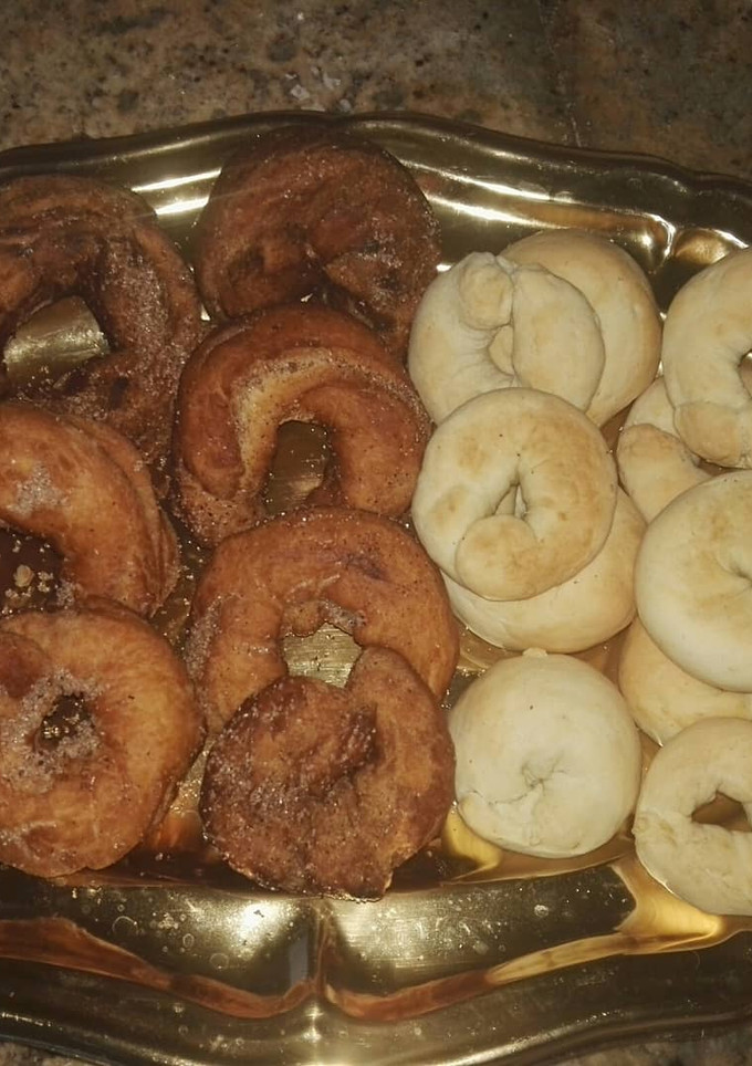 Una foto de Rosquillas fritas y horneadas