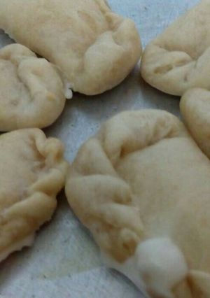 صورة لوصفة فطاير بالجبنة نباتى😍