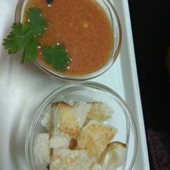 A picture of Tomato soup.