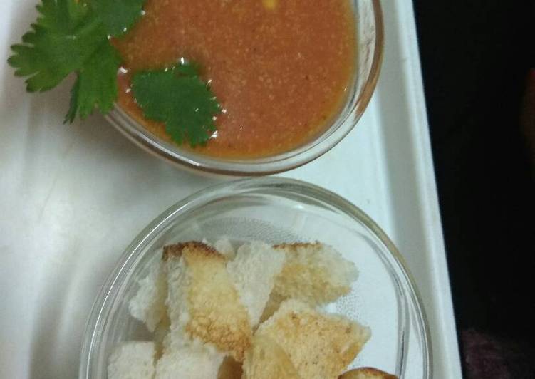 Simple Way to Prepare Homemade Tomato soup