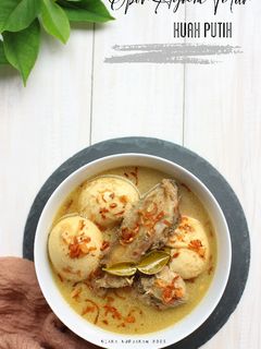 Foto resep Opor Ayam Telur Kuah Putih